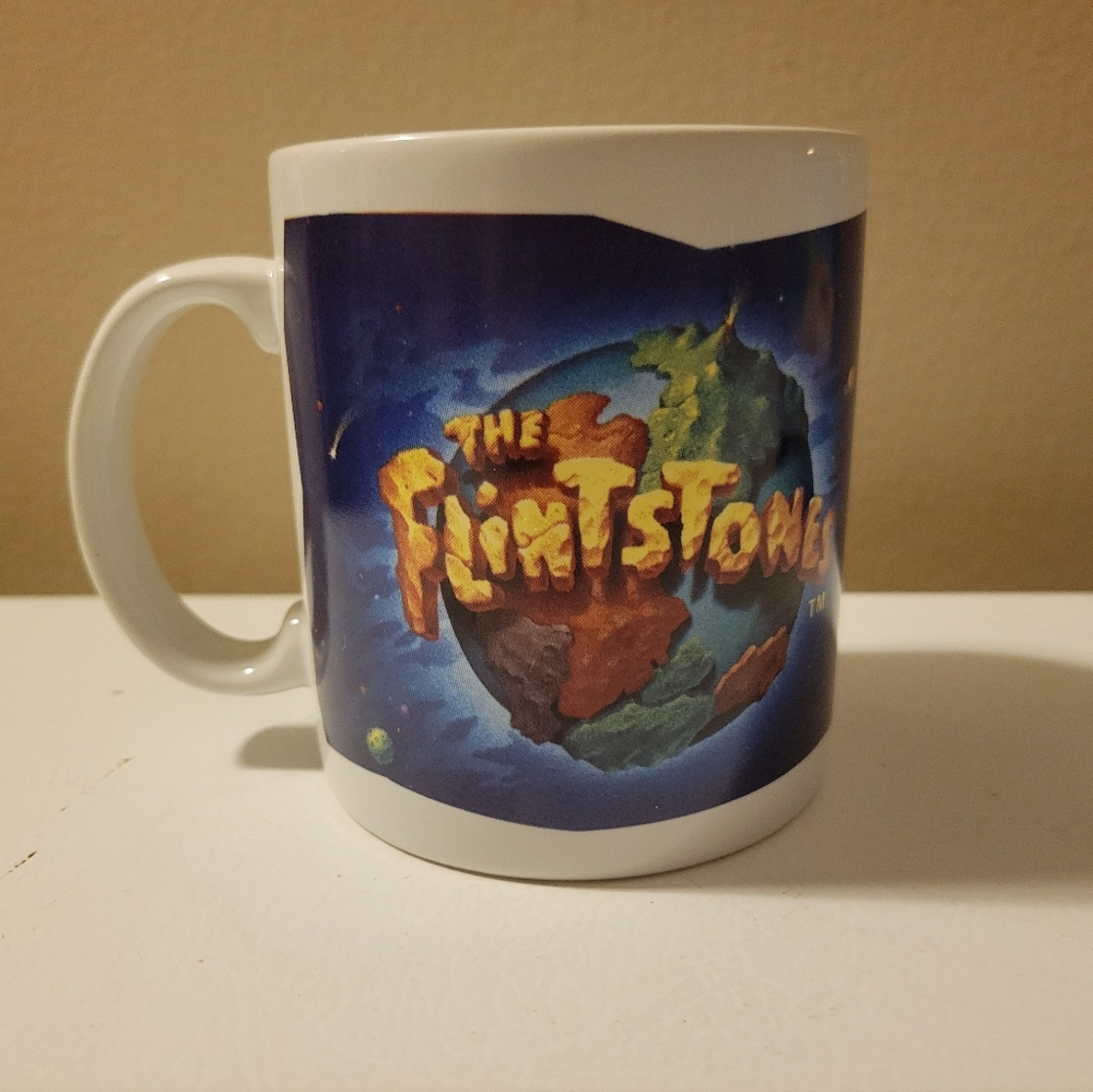 1993 Dakin The Flintstones Movie Coffee Mug - Picture 2 of 10